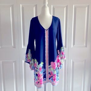 Lilly Pulitzer NWT Rosalia Dress 100% Silk Size 4
